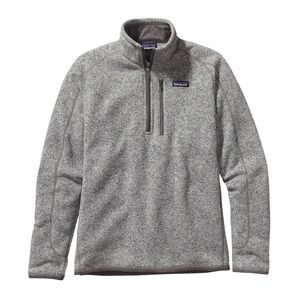 Patagonia better sweater quarter zip grey